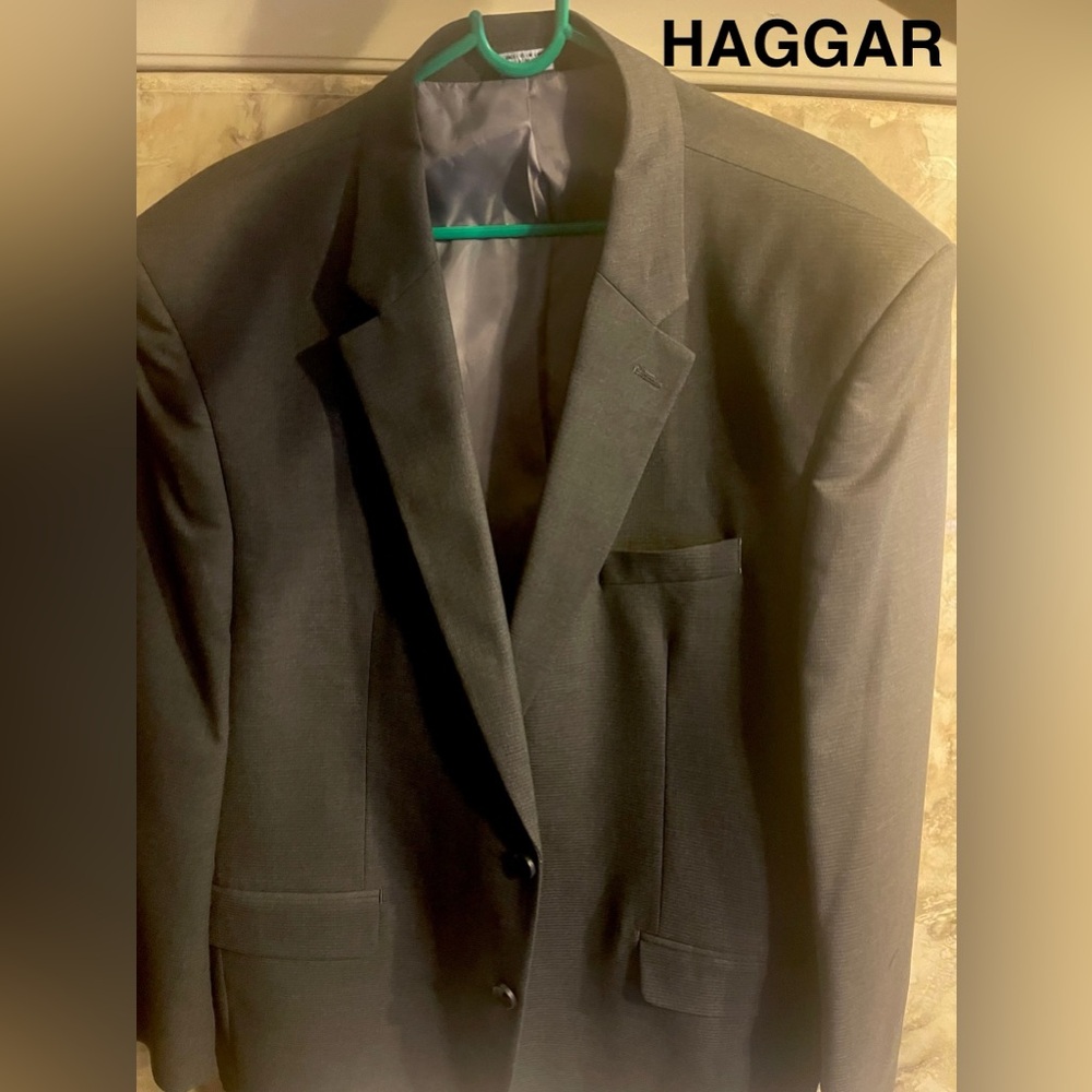 Haggar Blazer Jacket Grey
